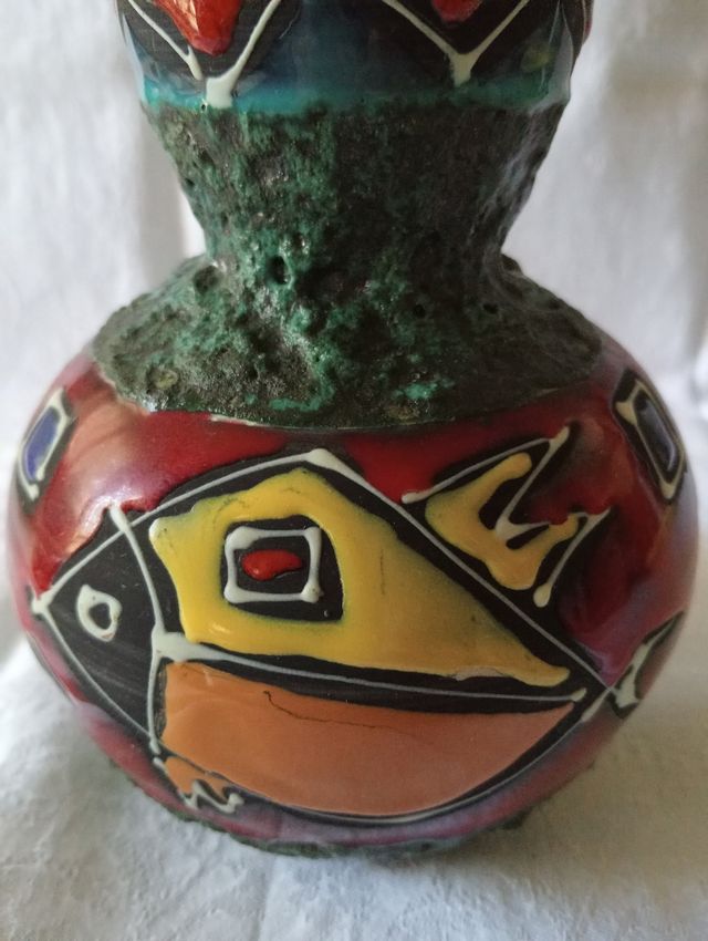 Vaso Ceramica vintage - Santi - Italy- anni 50/60