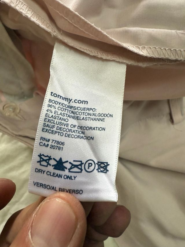 Shorts Tommy Hilfiger rosa