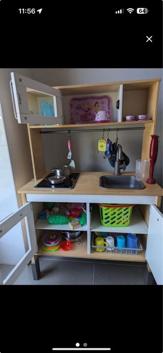 Cocina juguete madera infantil
