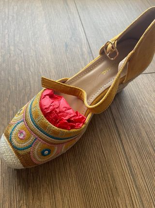 Zapatos cuña verano mujer