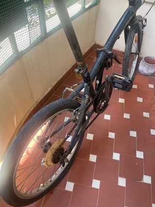 Bicicleta plegable BTWIN 20" 1V