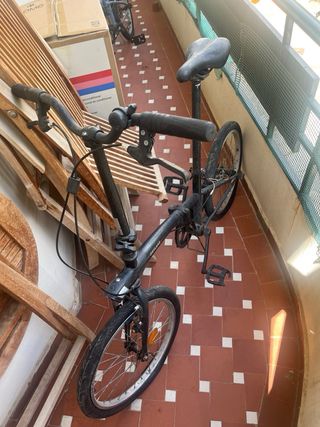 Bicicleta plegable BTWIN 20" 1V