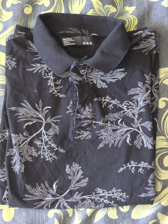 Polo Bershka nera tg XS