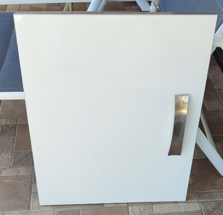 Puertas cocina blanco brillo