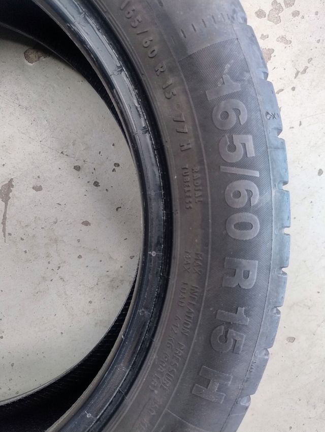 Neumáticos 165/60 R15 77 H usados