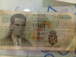 Billetes antiguos España & Bélgica