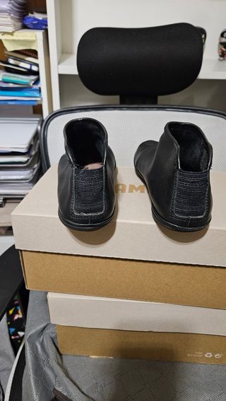 Botines Camper negros, talla 38