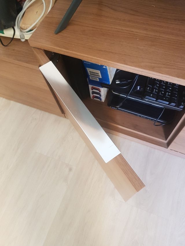 Mueble TV madera marrón