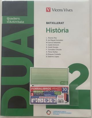 Cuaderno Actividades Historia España 2º Bach