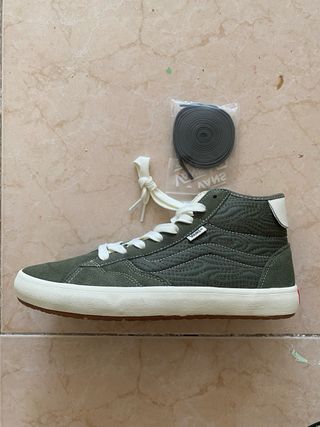 Vans Lizzie Quilted - Verde Oliva - 9 US