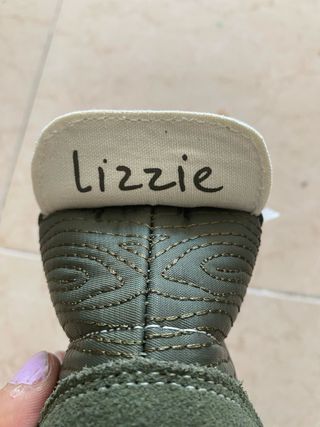 Vans Lizzie Quilted - Verde Oliva - 9 US