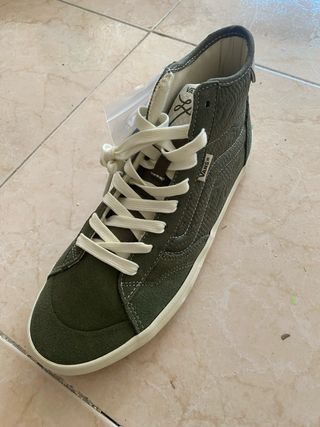 Vans Lizzie Quilted - Verde Oliva - 9 US