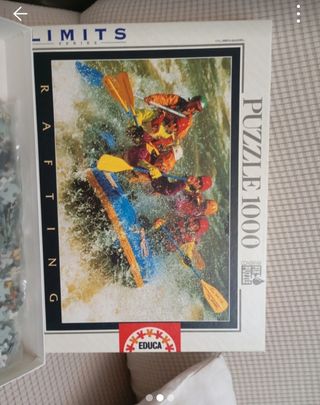 Puzzle Educa 1000 piezas Rafting