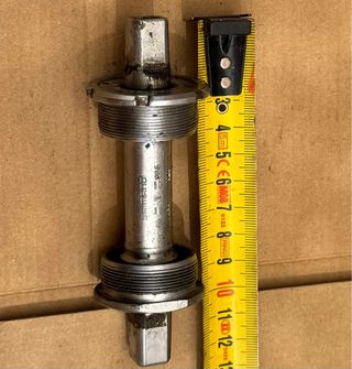 Eje pedalier Shimano XT D-3NL. 122.2 mm