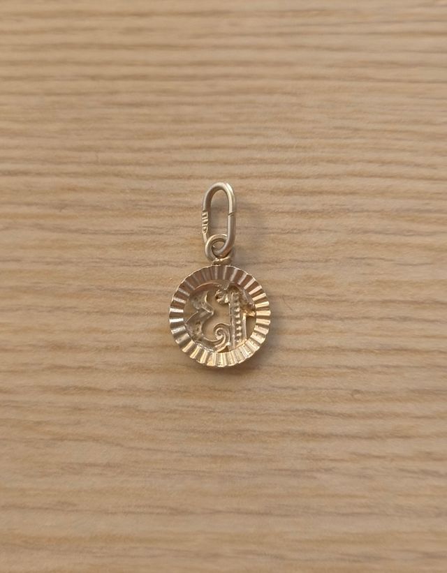 Amuleto del Núm 13 plata - pequeño