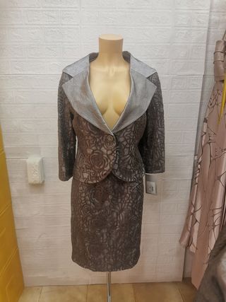 Traje Fiesta Talla 40 - Alta Costura