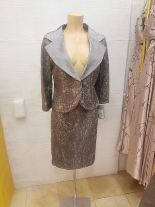 Traje Fiesta Talla 40 - Alta Costura