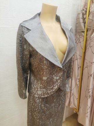 Traje Fiesta Talla 40 - Alta Costura
