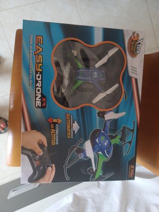 Dron mini azul y verde