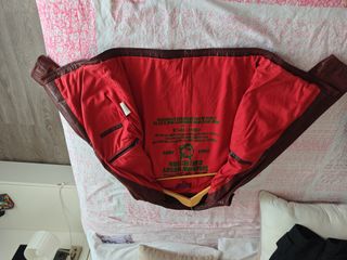 Chaqueta Coronel Tapioca Piel Marrón L