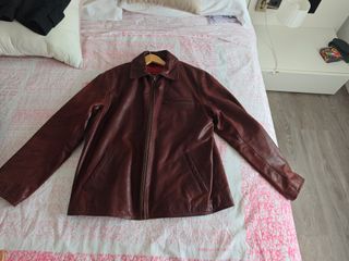 Chaqueta Coronel Tapioca Piel Marrón L