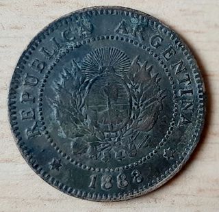 Moneda Argentina 1 Centavo 1888