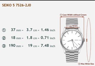 Reloj Seiko 5 Automático 7S26-02J0