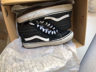 Vans Old Skool-Hi negras, talla 39