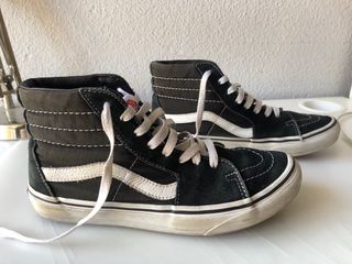 Vans Old Skool-Hi negras, talla 39