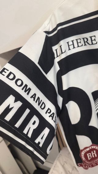 Camisa Shein Blanco&Negro T.M