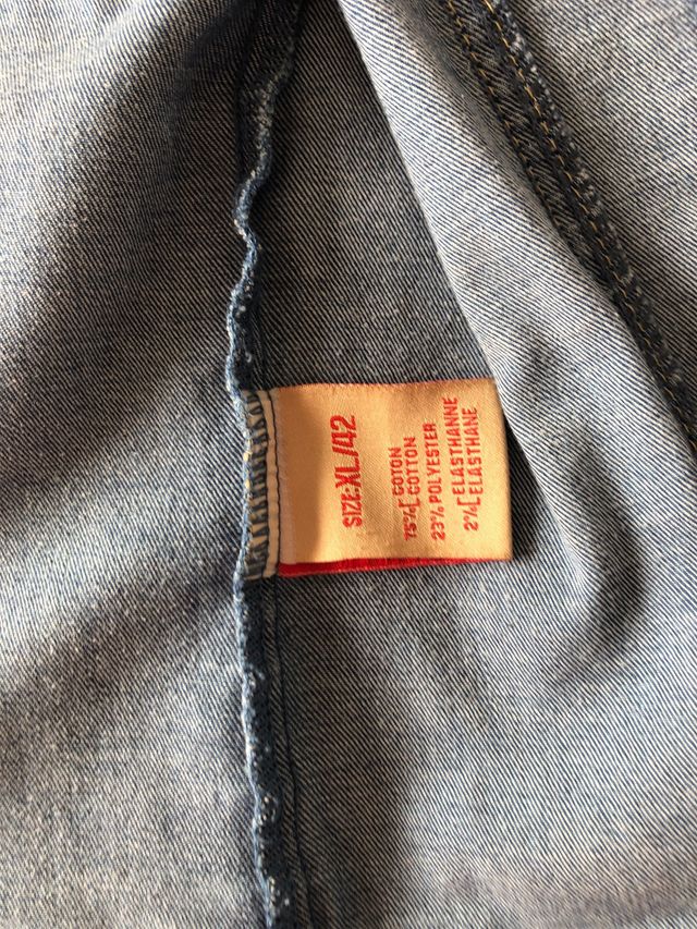 Chaqueta vaquera pedrería XL - T42