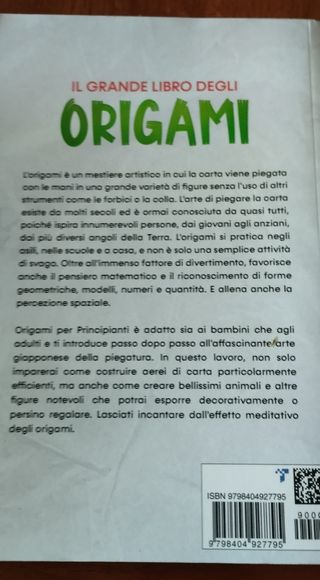 Nuovo libro origami +biglietto auguri fioriorigami