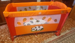 Cuna viaje bebé panda