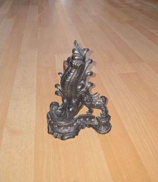 Andirons de ferro