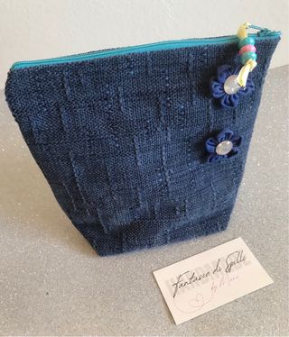 Pochette blu Fantasie di Spilli