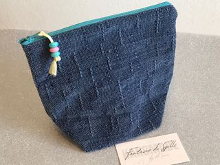 Pochette blu Fantasie di Spilli