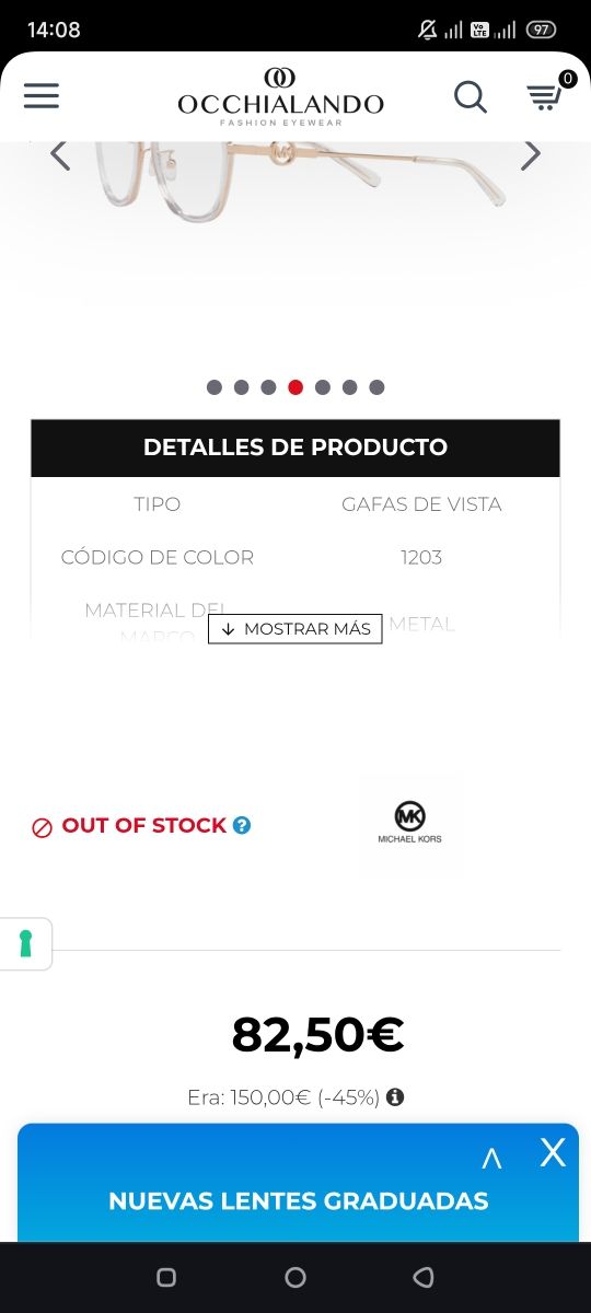 Michael Kors MK 3057 Gafas