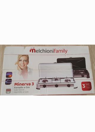 Fornello gas Minerva 3 fuochi 