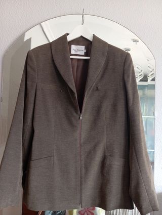 Chaqueta marrón Paz Torras - Talla 42