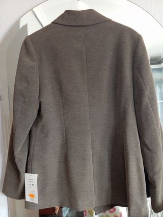Chaqueta marrón Paz Torras - Talla 42