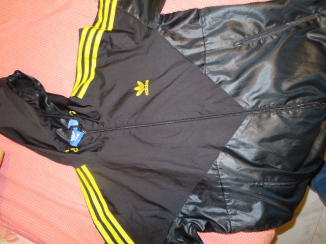 Giubbino Adidas Originals nero-giallo
