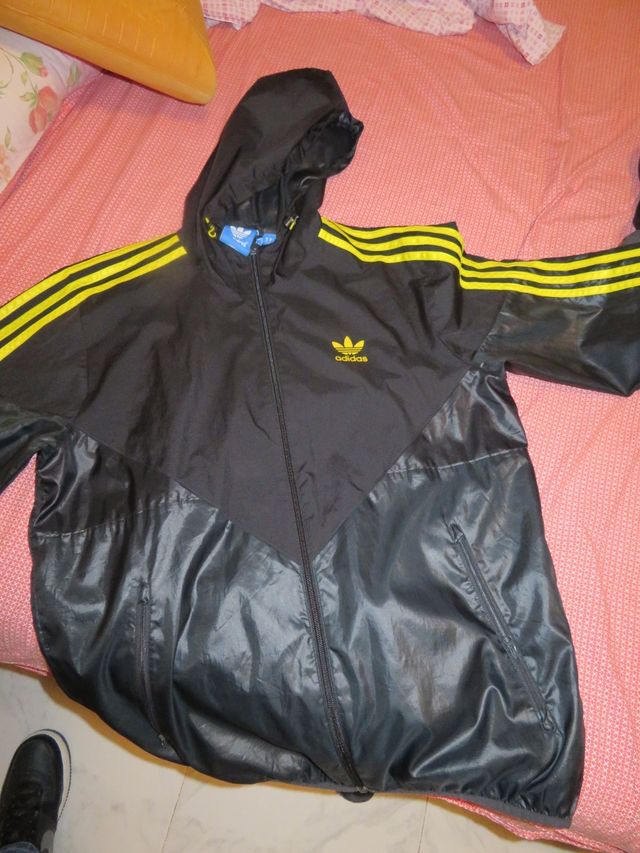 Giubbino Adidas Originals nero-giallo