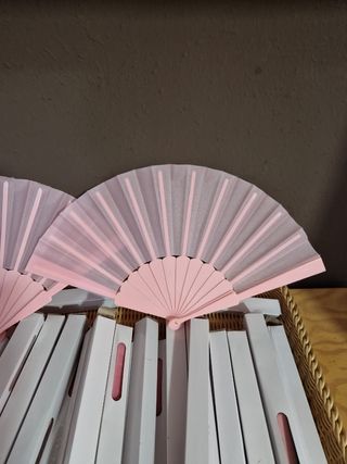 35 Abanicos Rosa - Nuevos