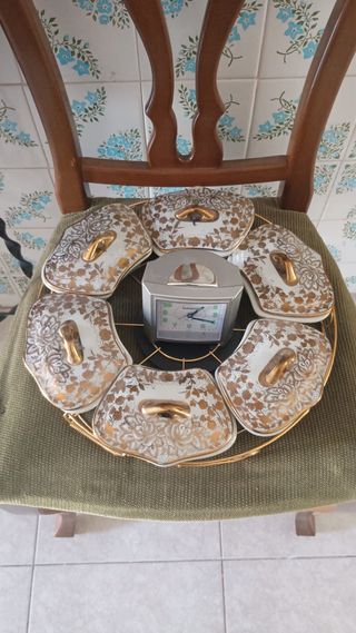 Juego de azucarero vintage