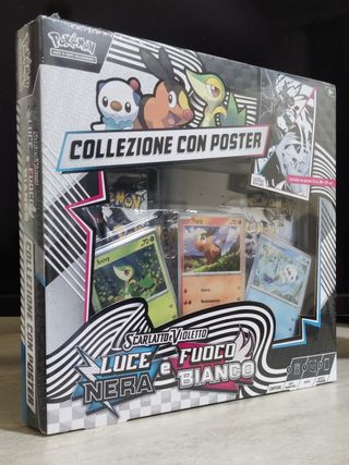 Collezione Pokémon Luce Nera Fuoco Bianco