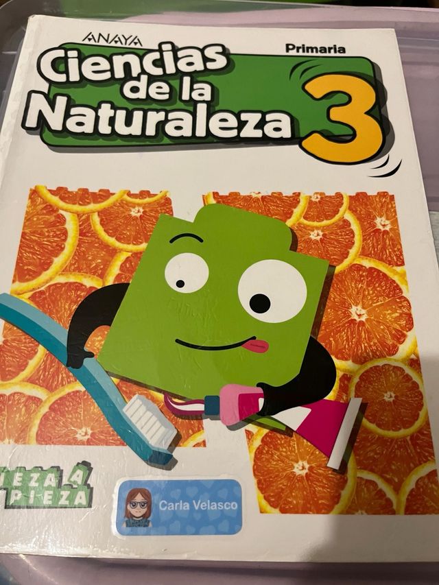 libro de texto Naturaleza