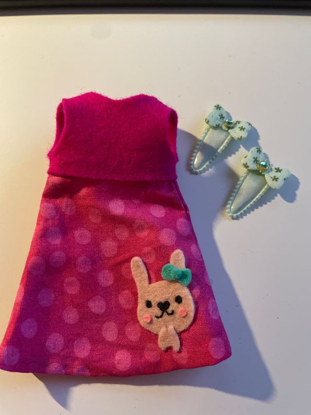 Vestido y pinzas Blythe