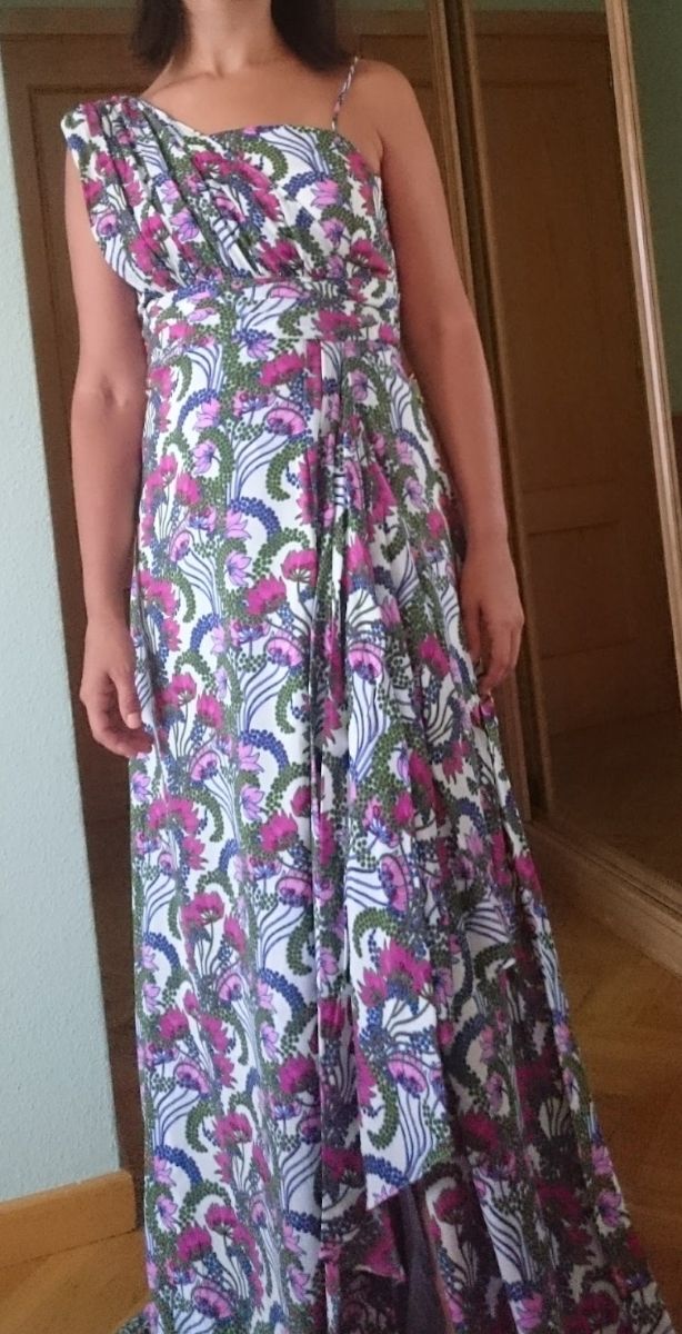 Vestido Tintorretto M multicolor