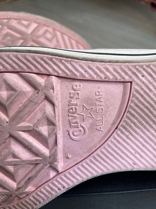 Converse blancas 39 - Flores bordadas