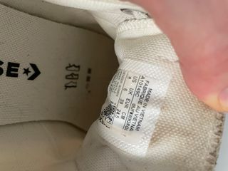 Converse blancas 39 - Flores bordadas